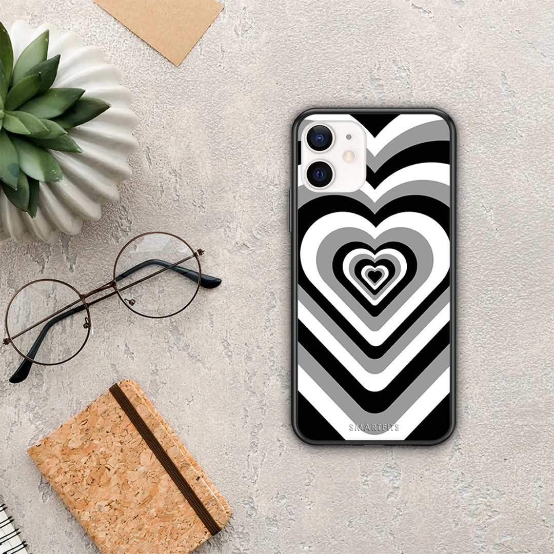 Black Hearts - iPhone 12 mini case