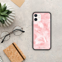 Thumbnail for Boho Pink Feather - iPhone 12 Mini case