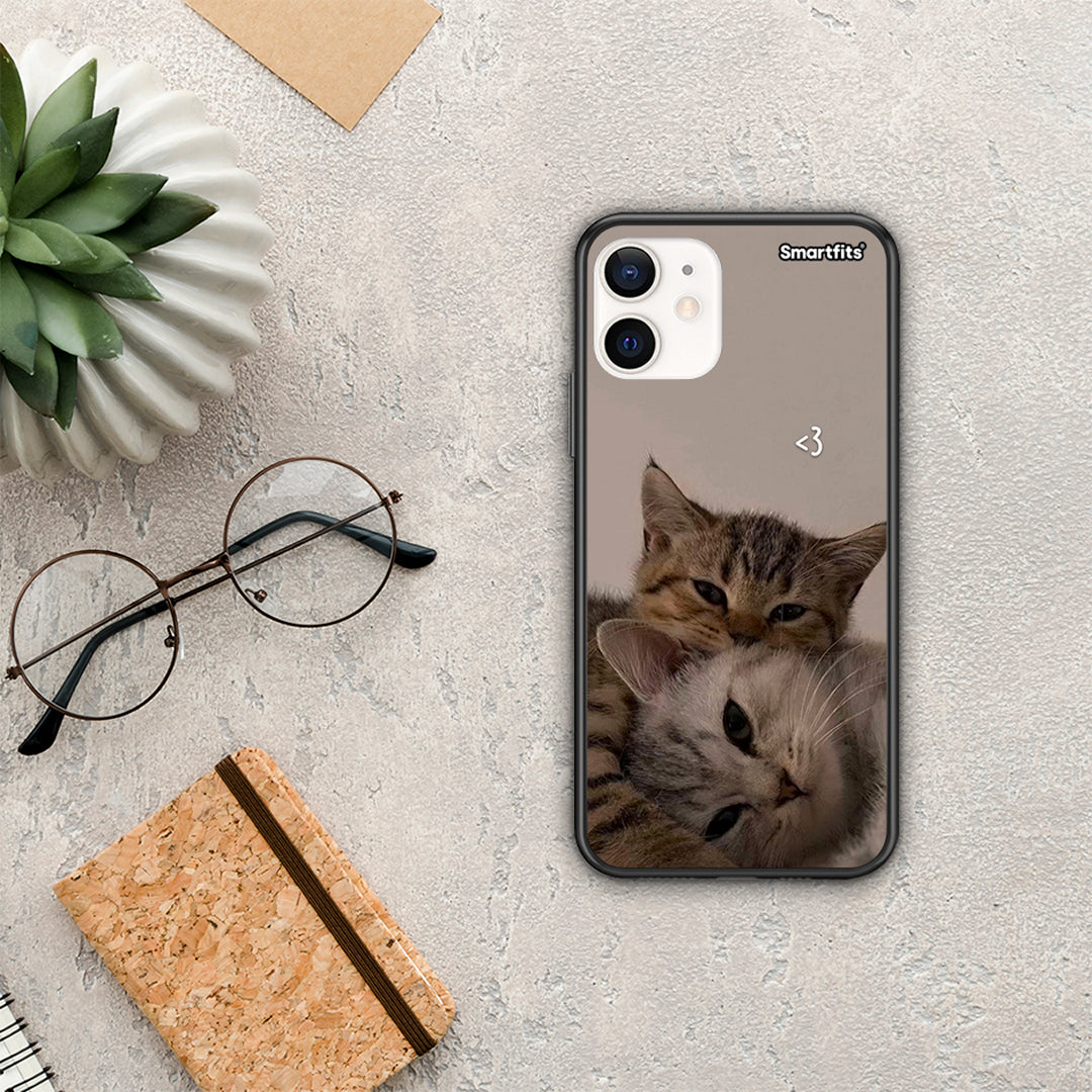 Cats In Love - iPhone 12 Mini θήκη