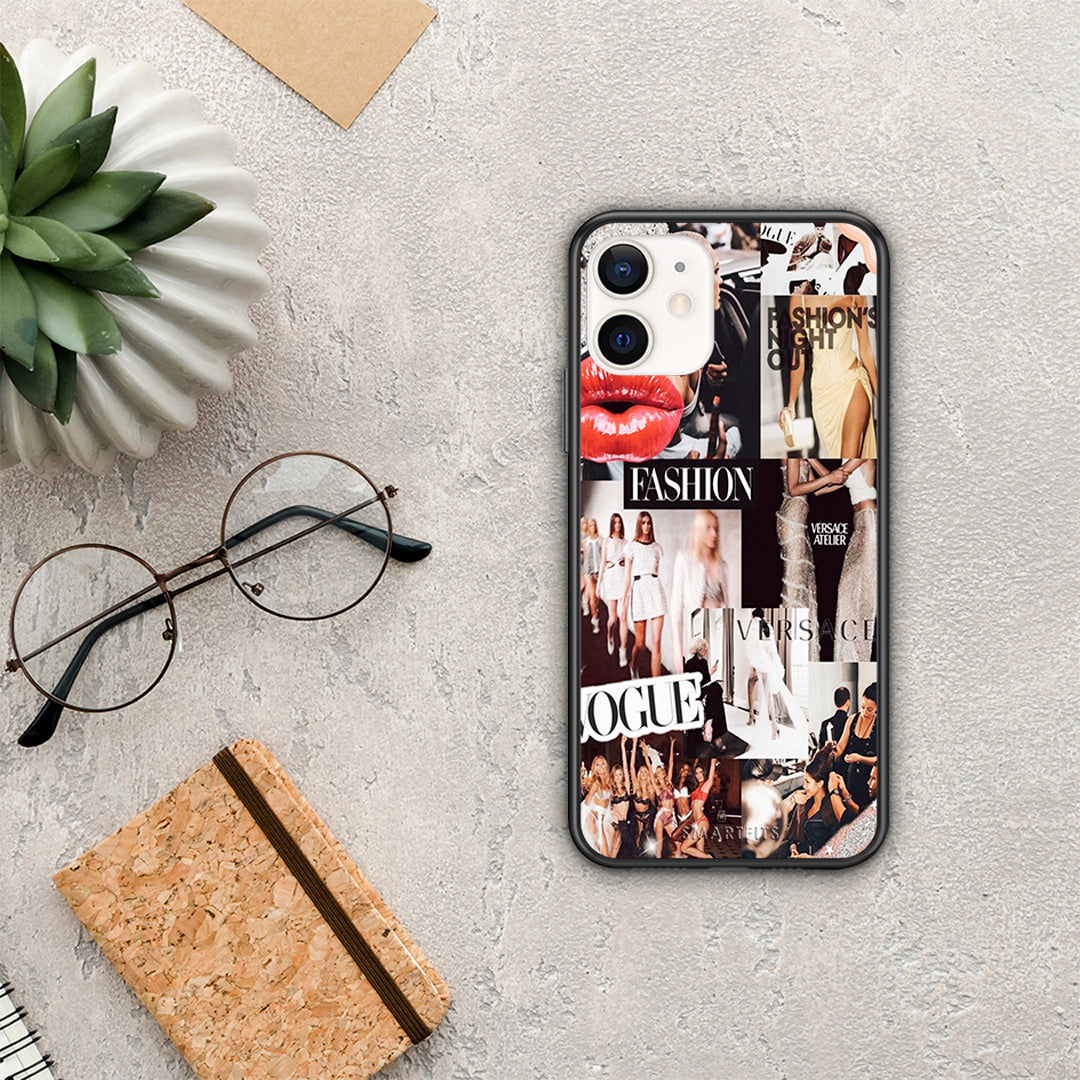 Collage Fashion - iPhone 12 Mini case