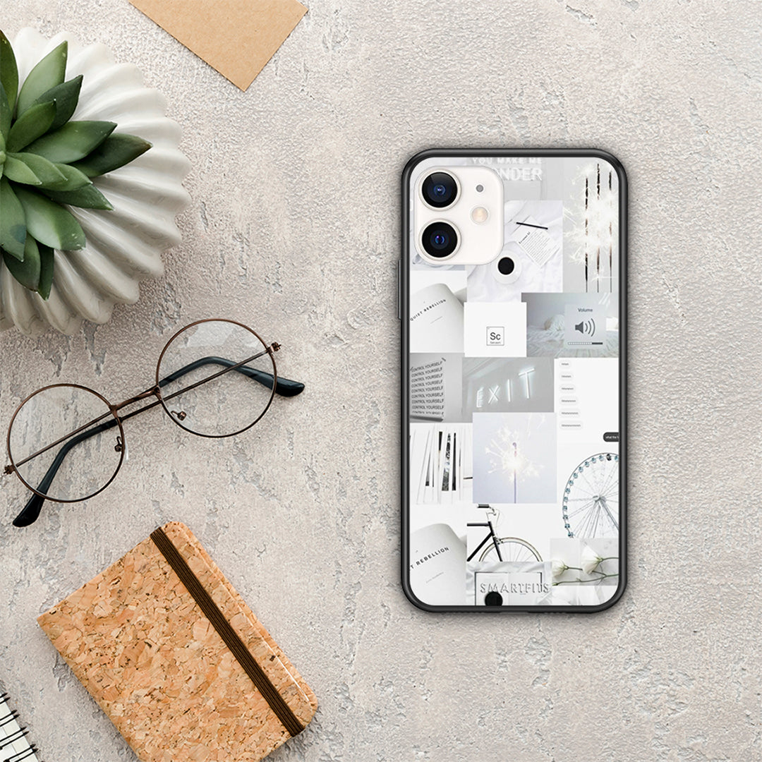 Collage Make Me Wonder - iPhone 12 Mini case