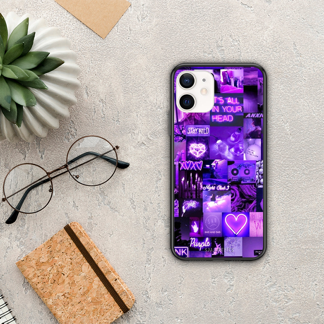 Collage Stay Wild - iPhone 12 Mini case
