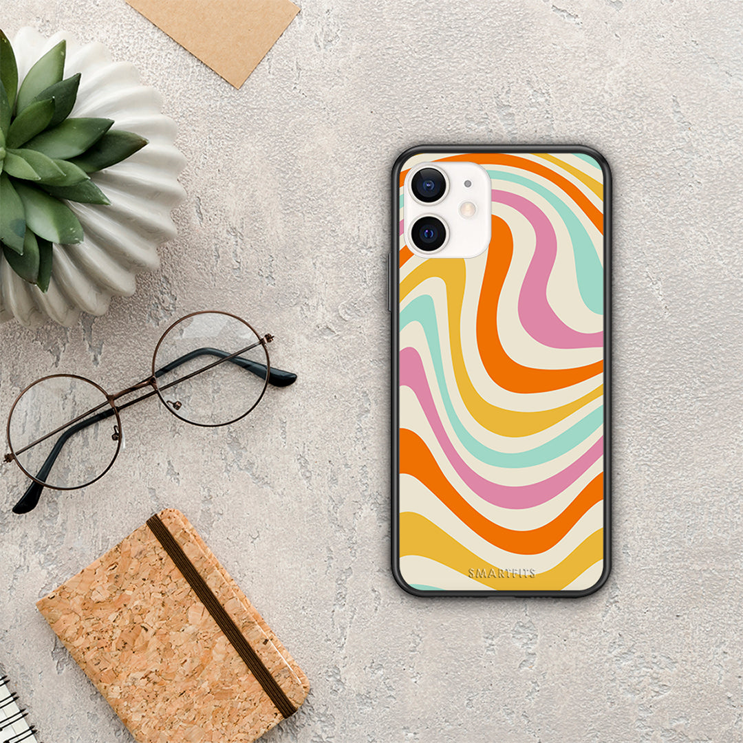 Colorful Waves - iPhone 12 Mini case