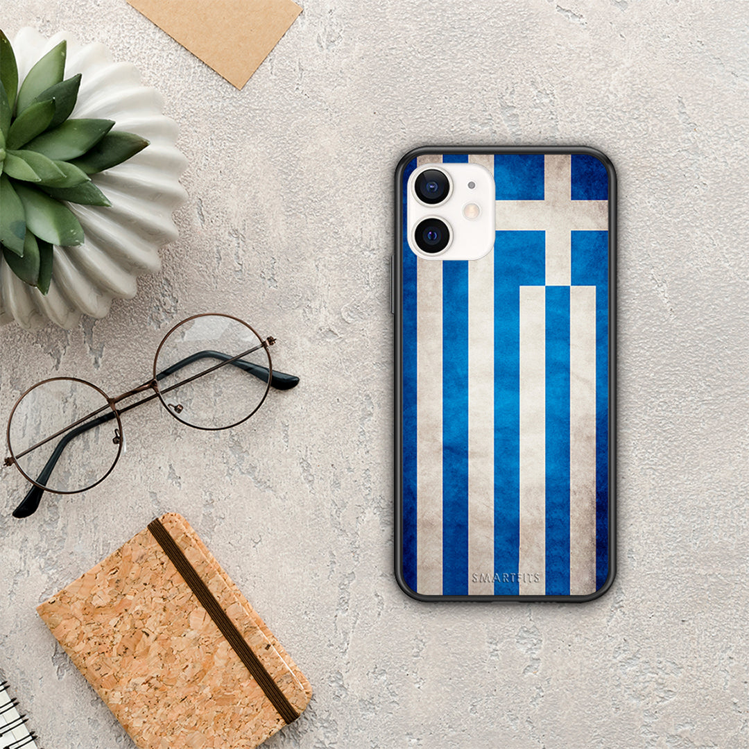 Flag Greek - iPhone 12 Mini case