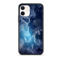 Thumbnail for Θήκη iPhone 12 Mini Blue Sky Galaxy από τη Smartfits με σχέδιο στο πίσω μέρος και μαύρο περίβλημα | iPhone 12 Mini Blue Sky Galaxy case with colorful back and black bezels