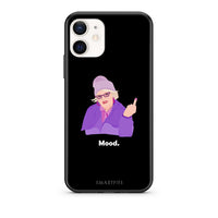 Thumbnail for Θήκη iPhone 12 Mini Grandma Mood Black από τη Smartfits με σχέδιο στο πίσω μέρος και μαύρο περίβλημα | iPhone 12 Mini Grandma Mood Black case with colorful back and black bezels