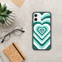 Thumbnail for Green Hearts - iPhone 12 Mini case