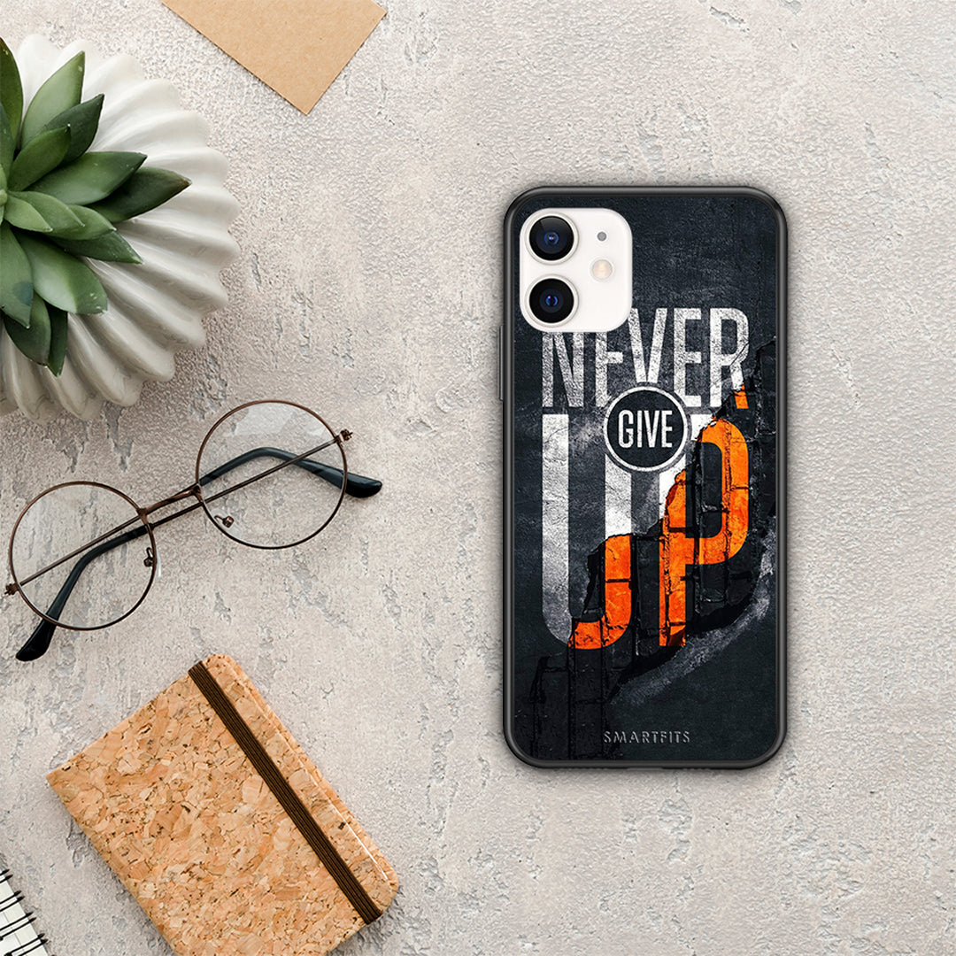 Never Give Up - iPhone 12 Mini case