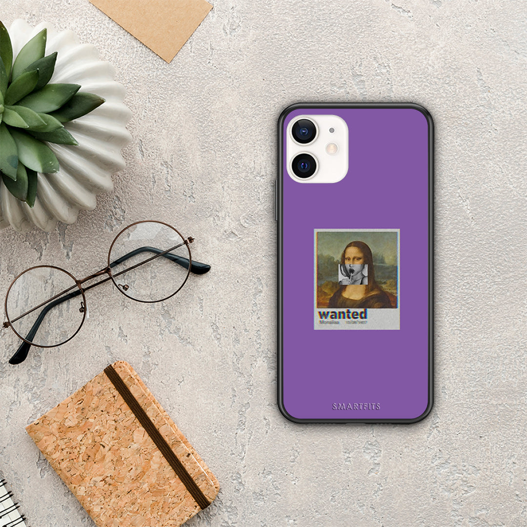 Popart Monalisa - iPhone 12 Mini case