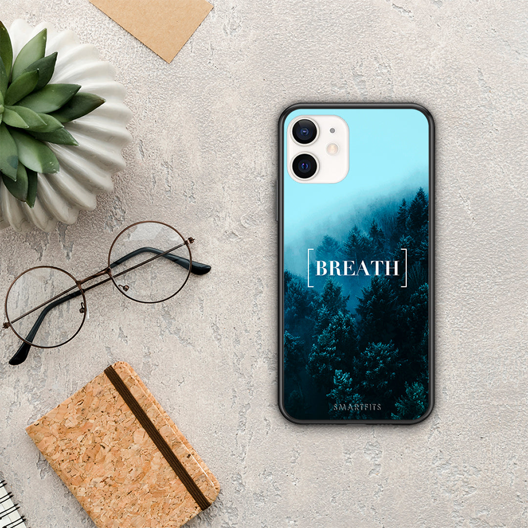 Quote Breath - iPhone 12 Mini case