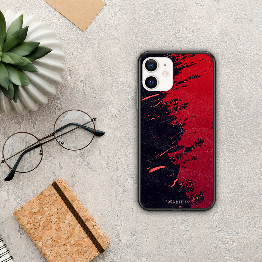 Red Paint - iPhone 12 Mini case