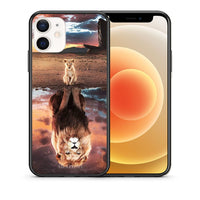 Thumbnail for Θήκη Αγίου Βαλεντίνου iPhone 12 Mini Sunset Dreams από τη Smartfits με σχέδιο στο πίσω μέρος και μαύρο περίβλημα | iPhone 12 Mini Sunset Dreams case with colorful back and black bezels