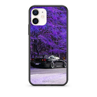 Thumbnail for Θήκη Αγίου Βαλεντίνου iPhone 12 Mini Super Car από τη Smartfits με σχέδιο στο πίσω μέρος και μαύρο περίβλημα | iPhone 12 Mini Super Car case with colorful back and black bezels