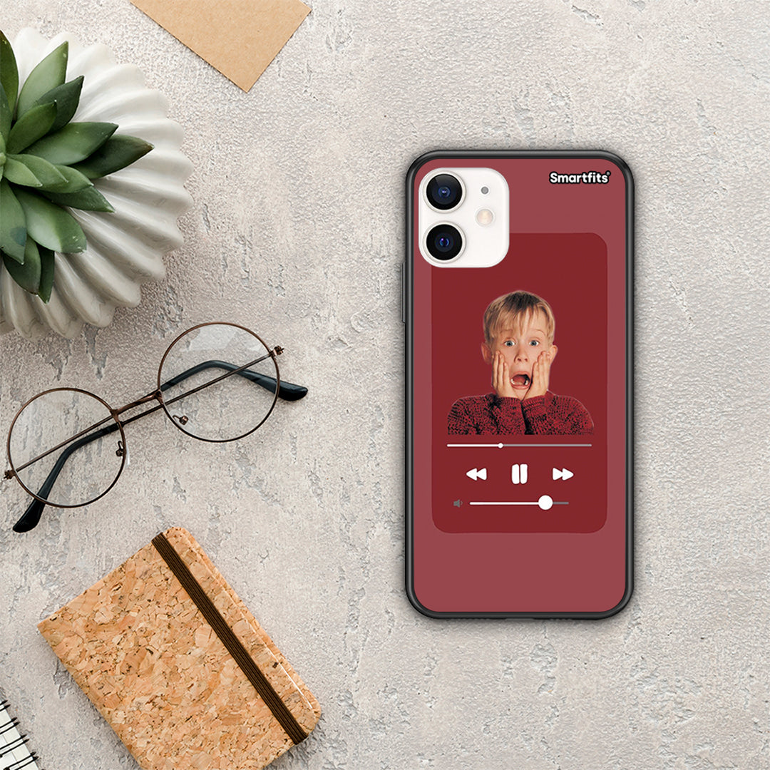 Xmas Alone Music - iPhone 12 mini case