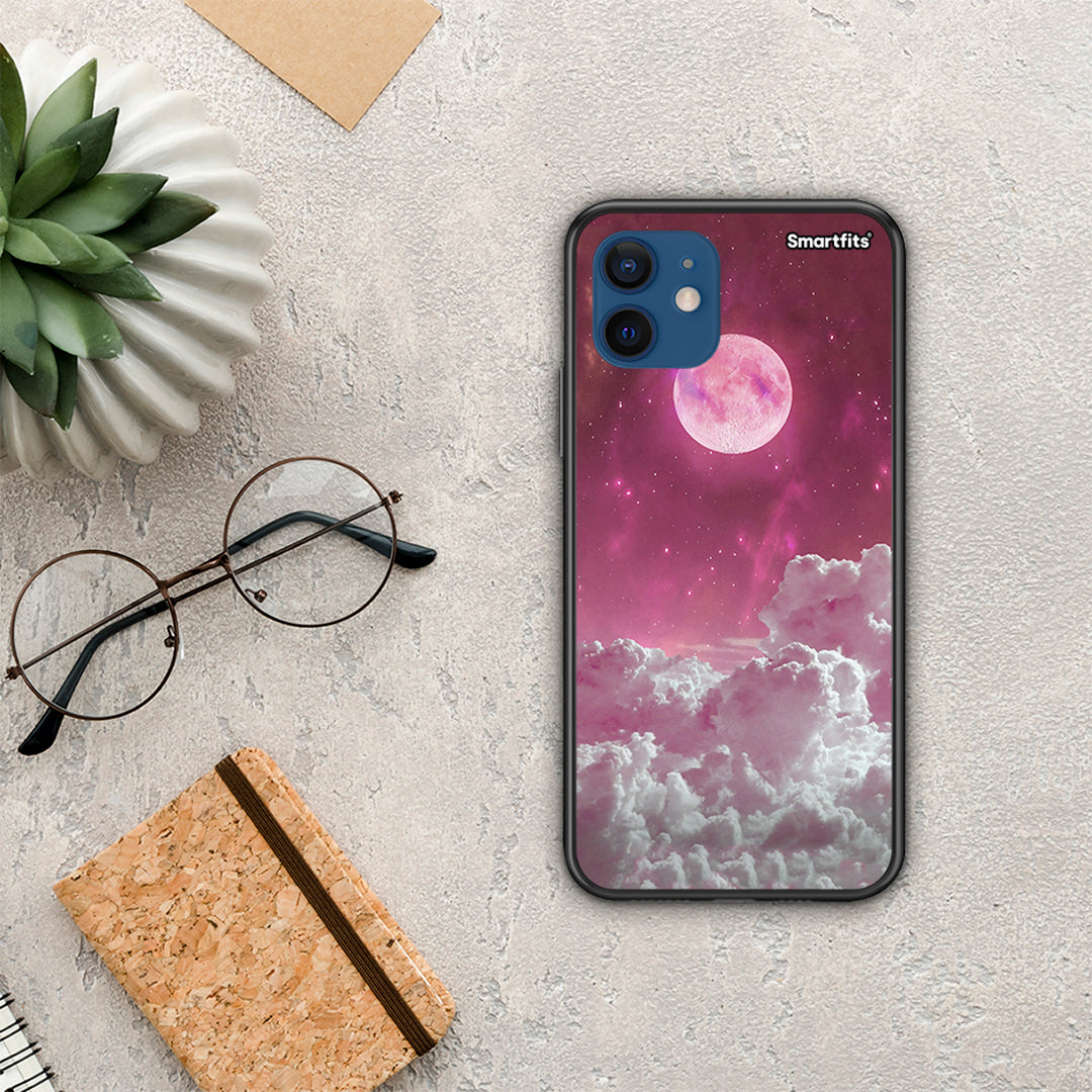 Pink Moon - iPhone 12 case