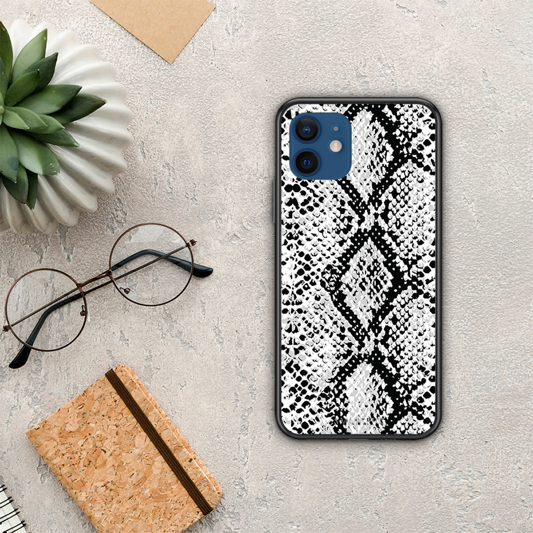 Animal White Snake - iPhone 12 Pro case