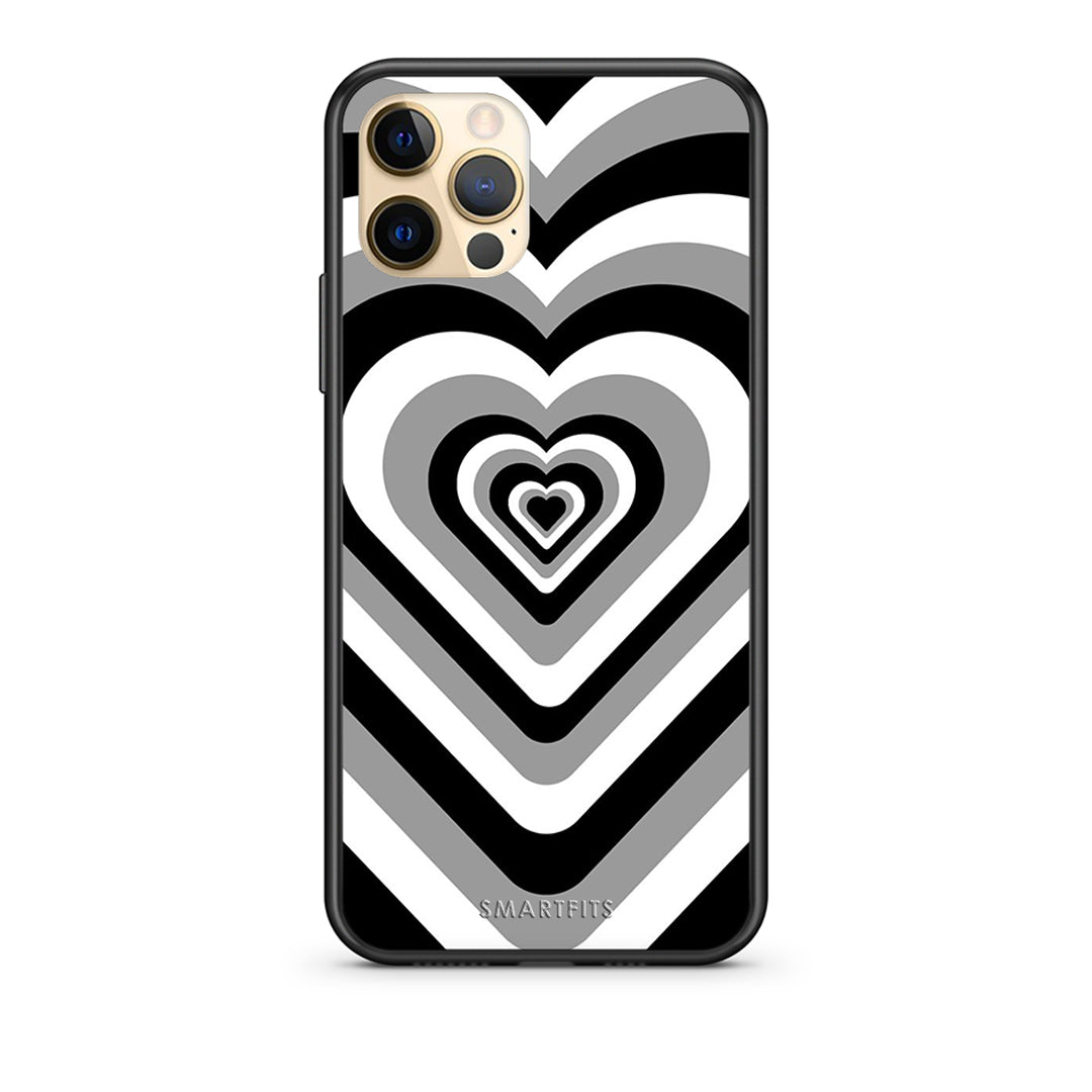 Black Hearts - iPhone 12 Pro case