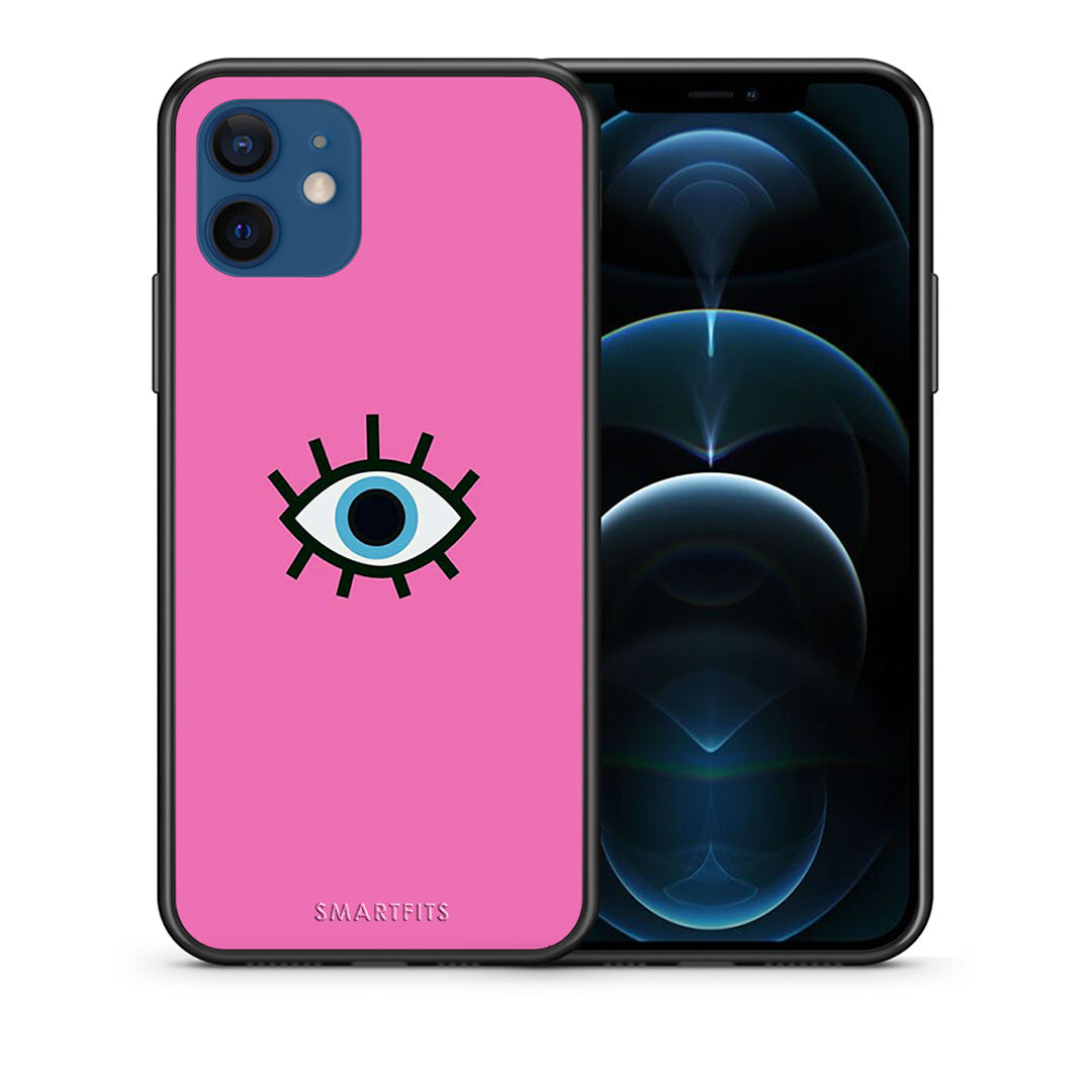 Blue Eye Pink - iPhone 12 Pro case