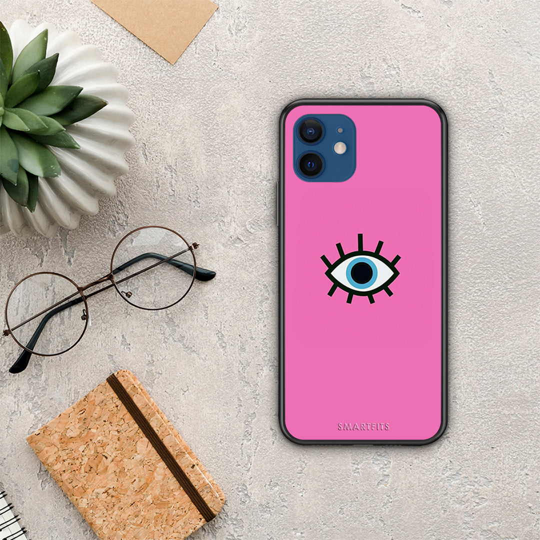 Blue Eye Pink - iPhone 12 Pro case