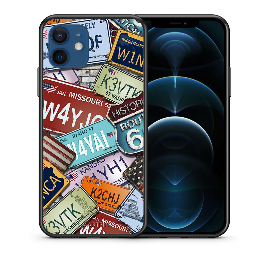 Car Plates - iPhone 12 Pro case