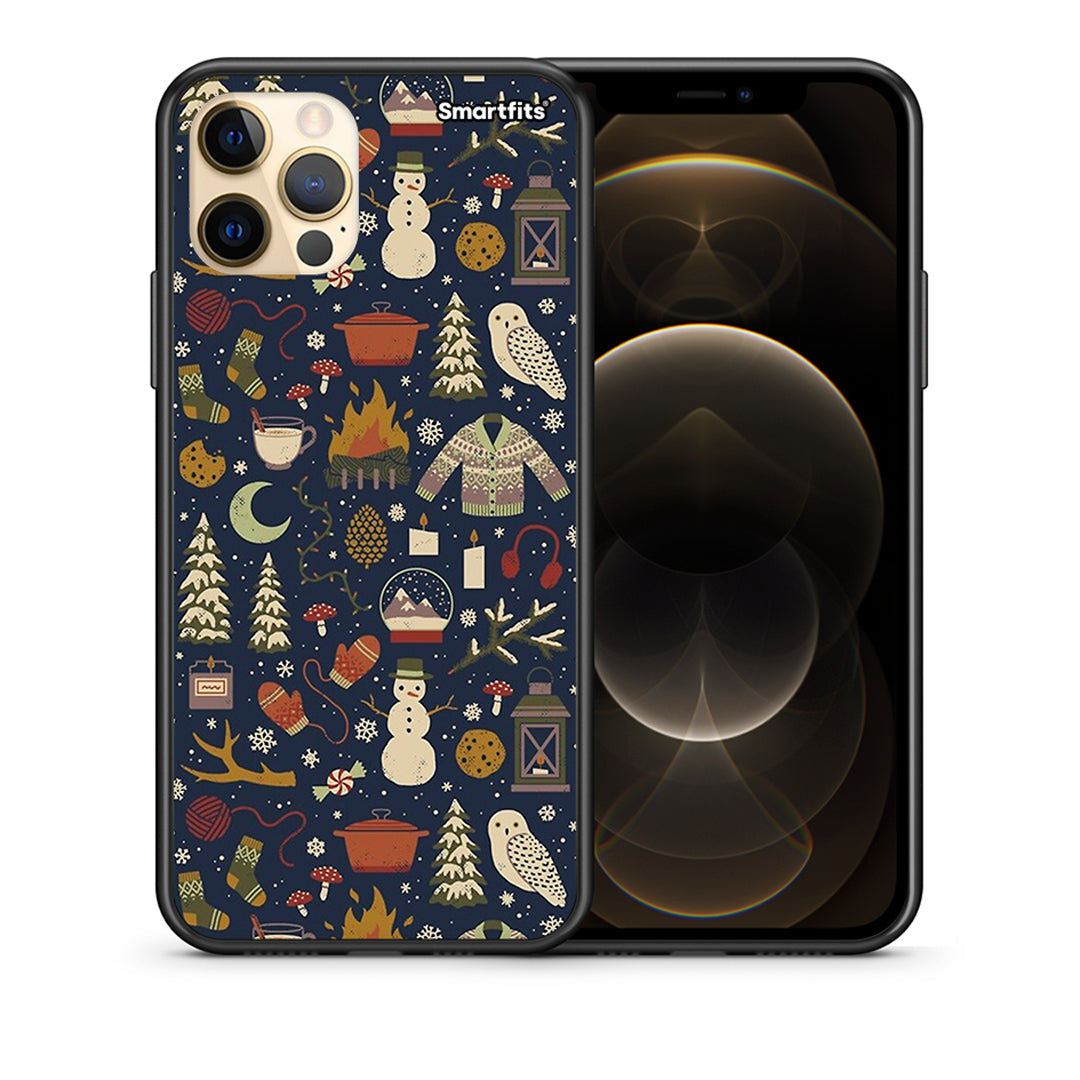 Christmas Elements - iPhone 12 Pro case