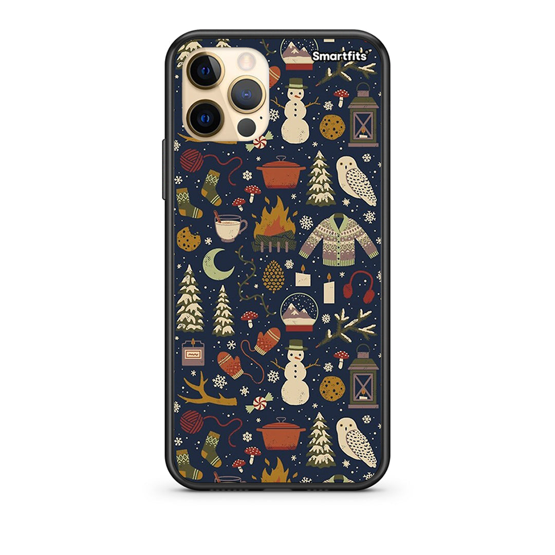 Christmas Elements - iPhone 12 Pro case