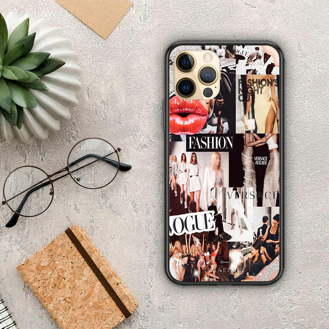 Collage Fashion - iPhone 12 case