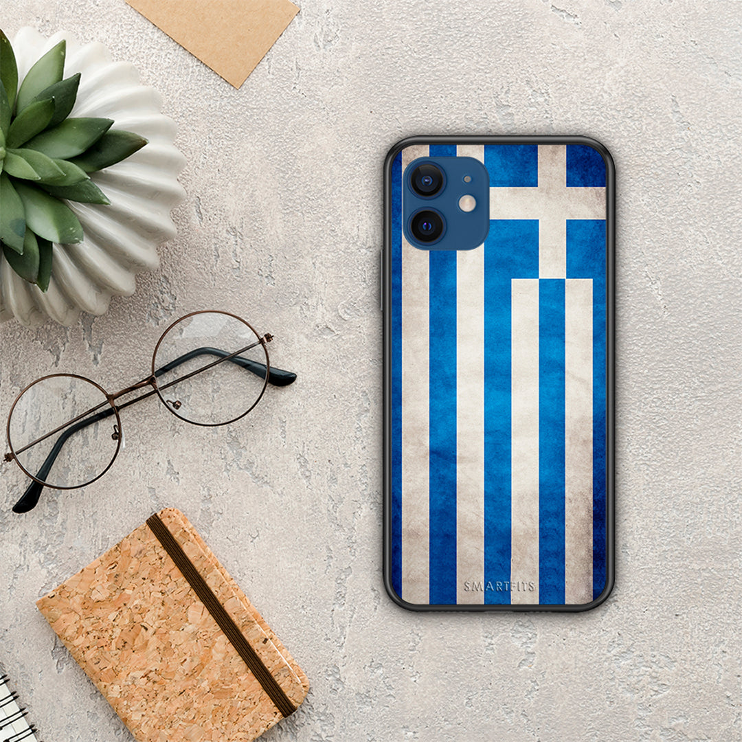 Flag Greek - iPhone 12 case