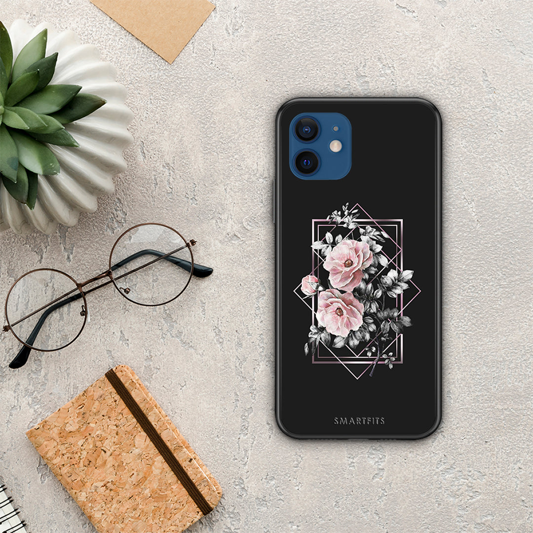 Flower Frame - iPhone 12 Pro case