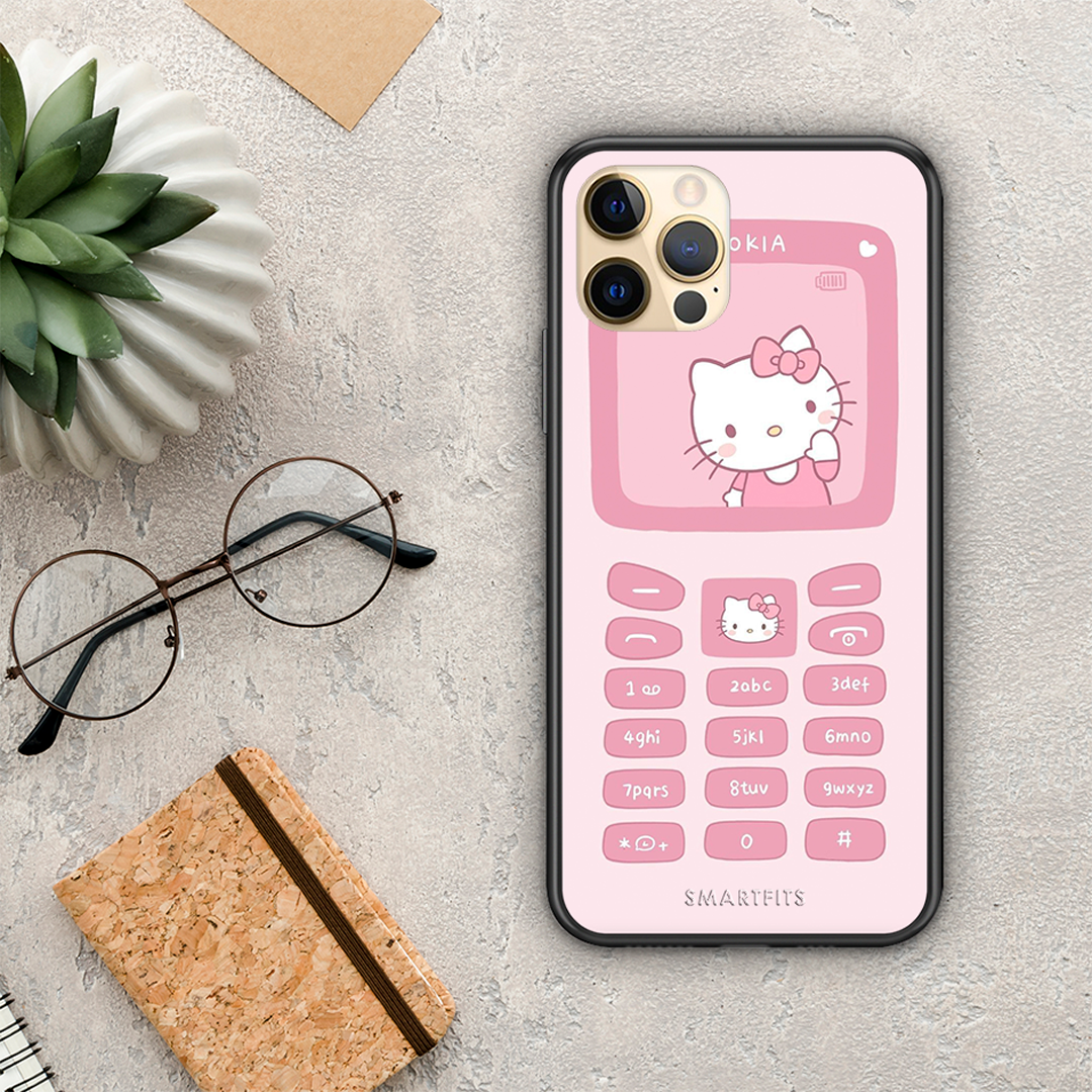 Hello Kitten - iPhone 12 Pro case