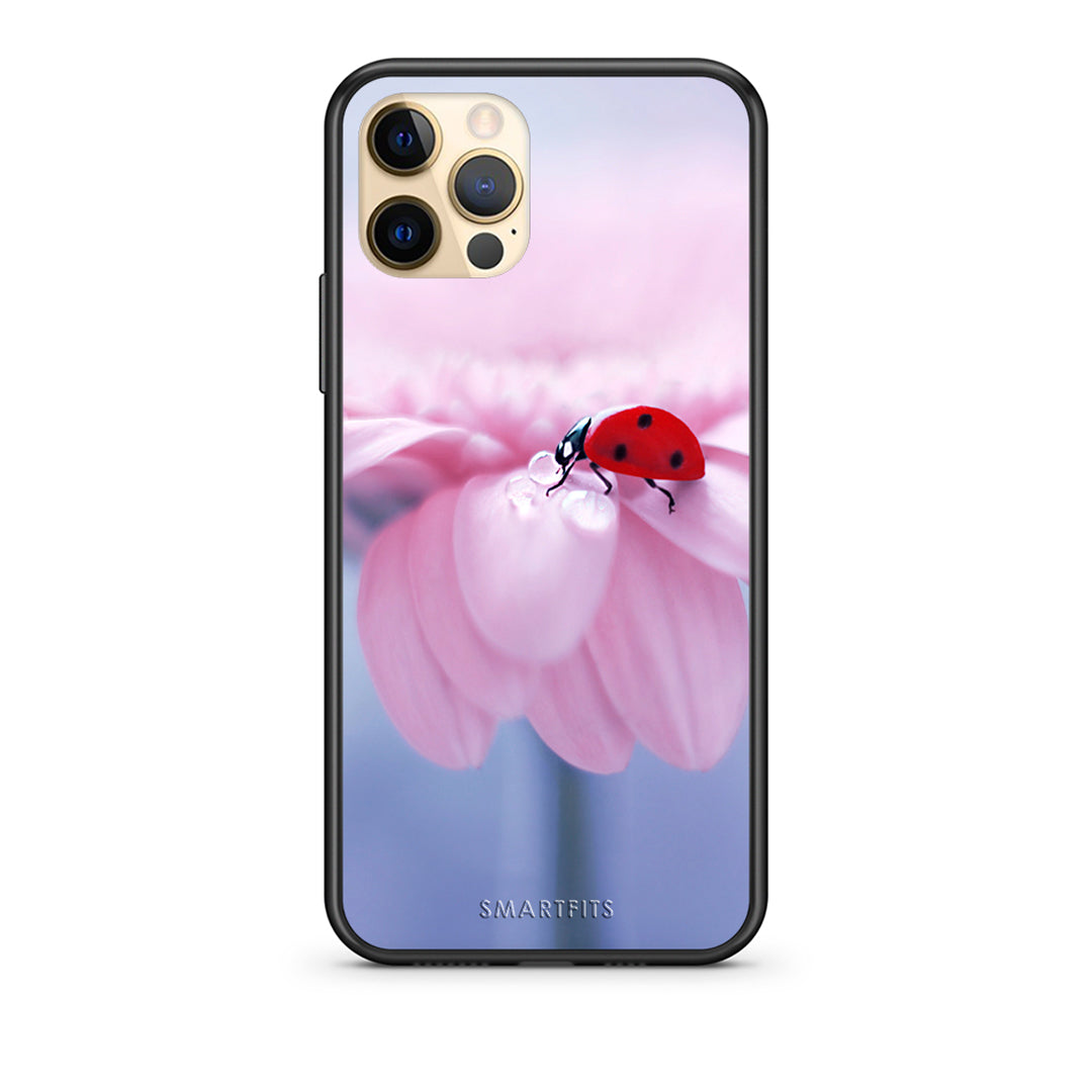 Ladybug Flower - iPhone 12 Pro case