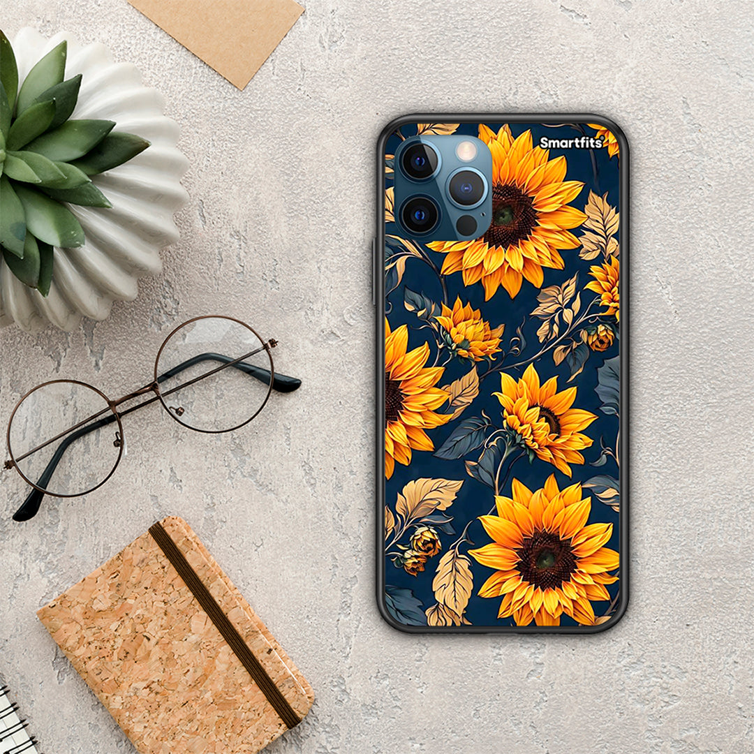 Autumn Sunflowers - iPhone 12 Pro max case