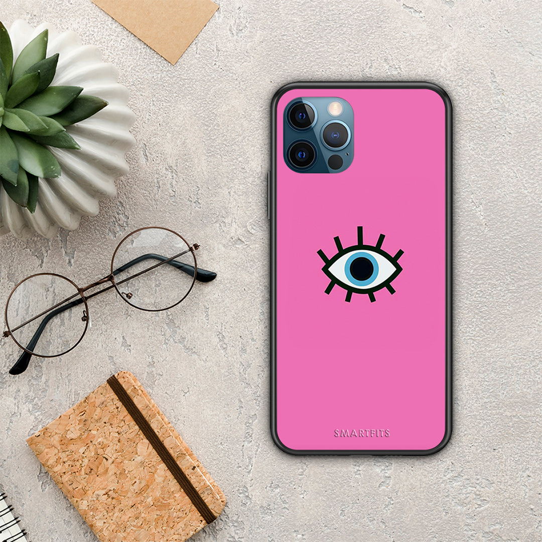 Blue Eye Pink - iPhone 12 Pro Max case