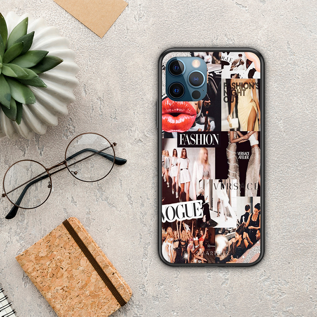 Collage Fashion - iPhone 12 Pro Max case
