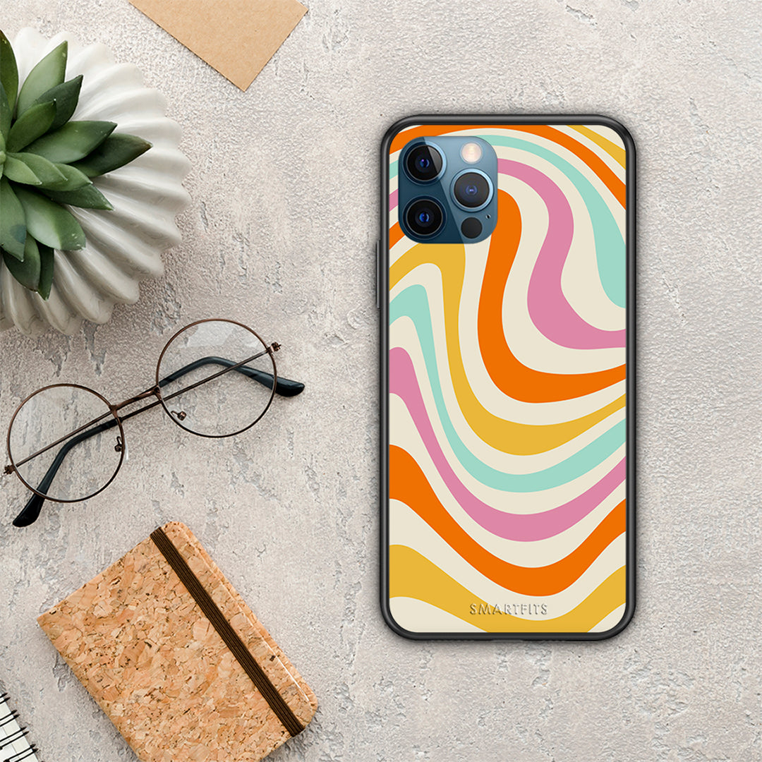 Colorful Waves - iPhone 12 Pro Max case