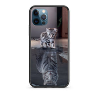 Thumbnail for 4 - iPhone 12 Pro Max Tiger Cute case, cover, bumper