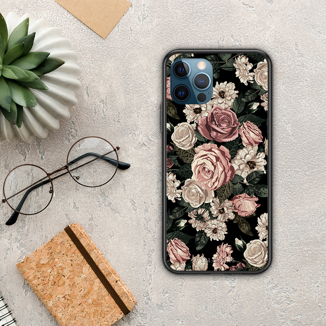 Flower Wild Roses - iPhone 12 Pro Max case
