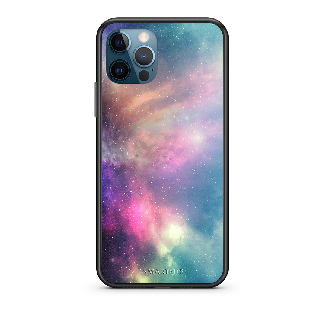 105 - iPhone 12 Pro Max  Rainbow Galaxy case, cover, bumper