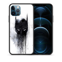Thumbnail for Θήκη iPhone 12 Pro Max Paint Bat Hero από τη Smartfits με σχέδιο στο πίσω μέρος και μαύρο περίβλημα | iPhone 12 Pro Max Paint Bat Hero case with colorful back and black bezels