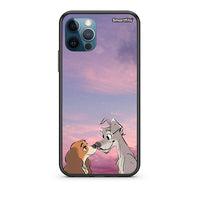 Thumbnail for iPhone 12 Pro Max Lady And Tramp Θήκη από τη Smartfits με σχέδιο στο πίσω μέρος και μαύρο περίβλημα | Smartphone case with colorful back and black bezels by Smartfits