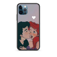 Thumbnail for iPhone 12 Pro Max Mermaid Love Θήκη Αγίου Βαλεντίνου από τη Smartfits με σχέδιο στο πίσω μέρος και μαύρο περίβλημα | Smartphone case with colorful back and black bezels by Smartfits