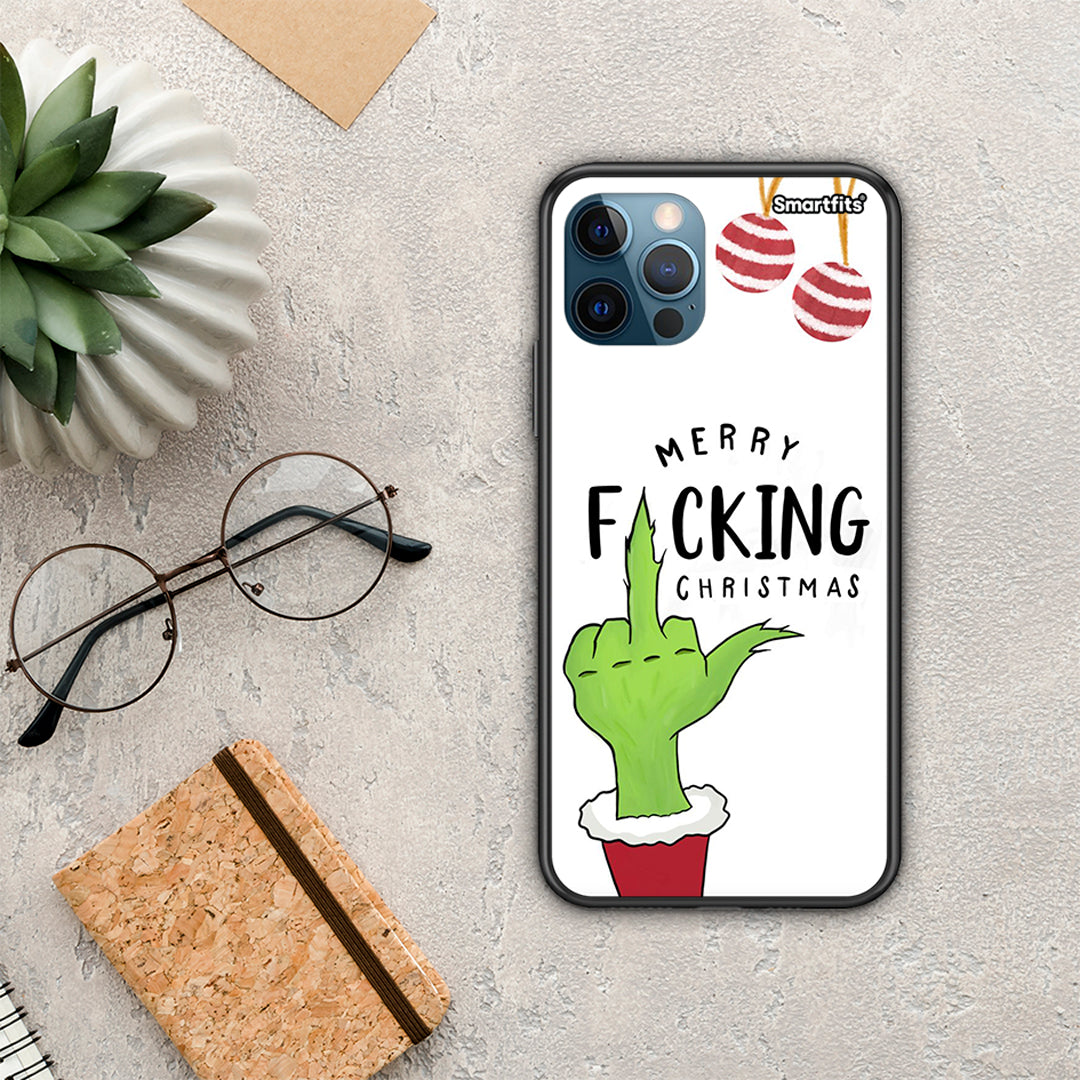 Merry F Xmas - iPhone 12 case