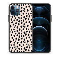 Thumbnail for Θήκη iPhone 12 Pro Max New Polka Dots από τη Smartfits με σχέδιο στο πίσω μέρος και μαύρο περίβλημα | iPhone 12 Pro Max New Polka Dots case with colorful back and black bezels