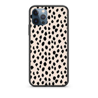 Thumbnail for iPhone 12 Pro Max New Polka Dots θήκη από τη Smartfits με σχέδιο στο πίσω μέρος και μαύρο περίβλημα | Smartphone case with colorful back and black bezels by Smartfits