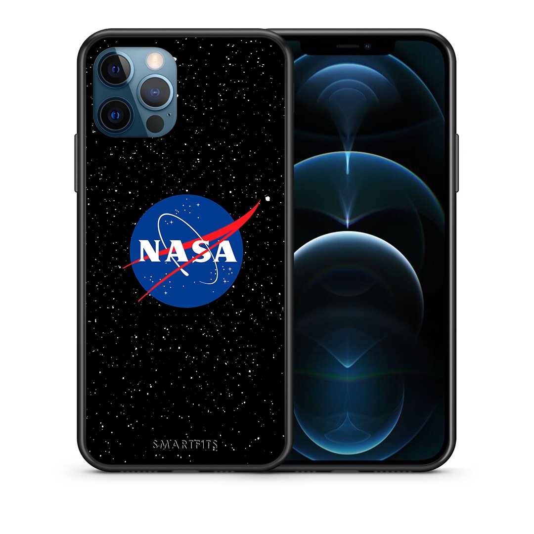 Θήκη iPhone 12 Pro Max NASA PopArt από τη Smartfits με σχέδιο στο πίσω μέρος και μαύρο περίβλημα | iPhone 12 Pro Max NASA PopArt case with colorful back and black bezels