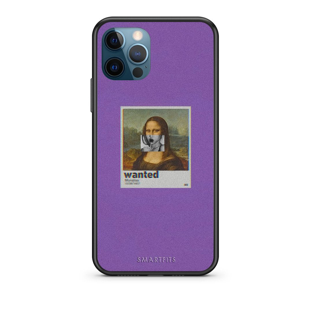 4 - iPhone 12 Pro Max Monalisa Popart case, cover, bumper