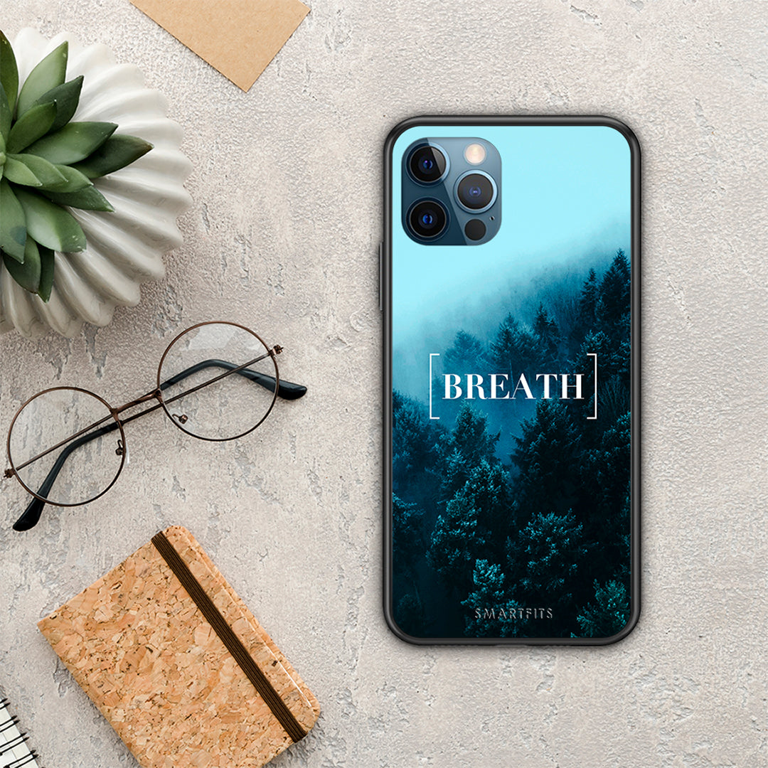 Quote Breath - iPhone 12 Pro Max case
