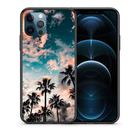 Thumbnail for Θήκη iPhone 12 Pro Max Sky Summer από τη Smartfits με σχέδιο στο πίσω μέρος και μαύρο περίβλημα | iPhone 12 Pro Max Sky Summer case with colorful back and black bezels