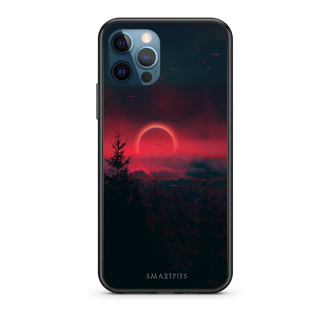 4 - iPhone 12 Pro Max Sunset Tropic case, cover, bumper