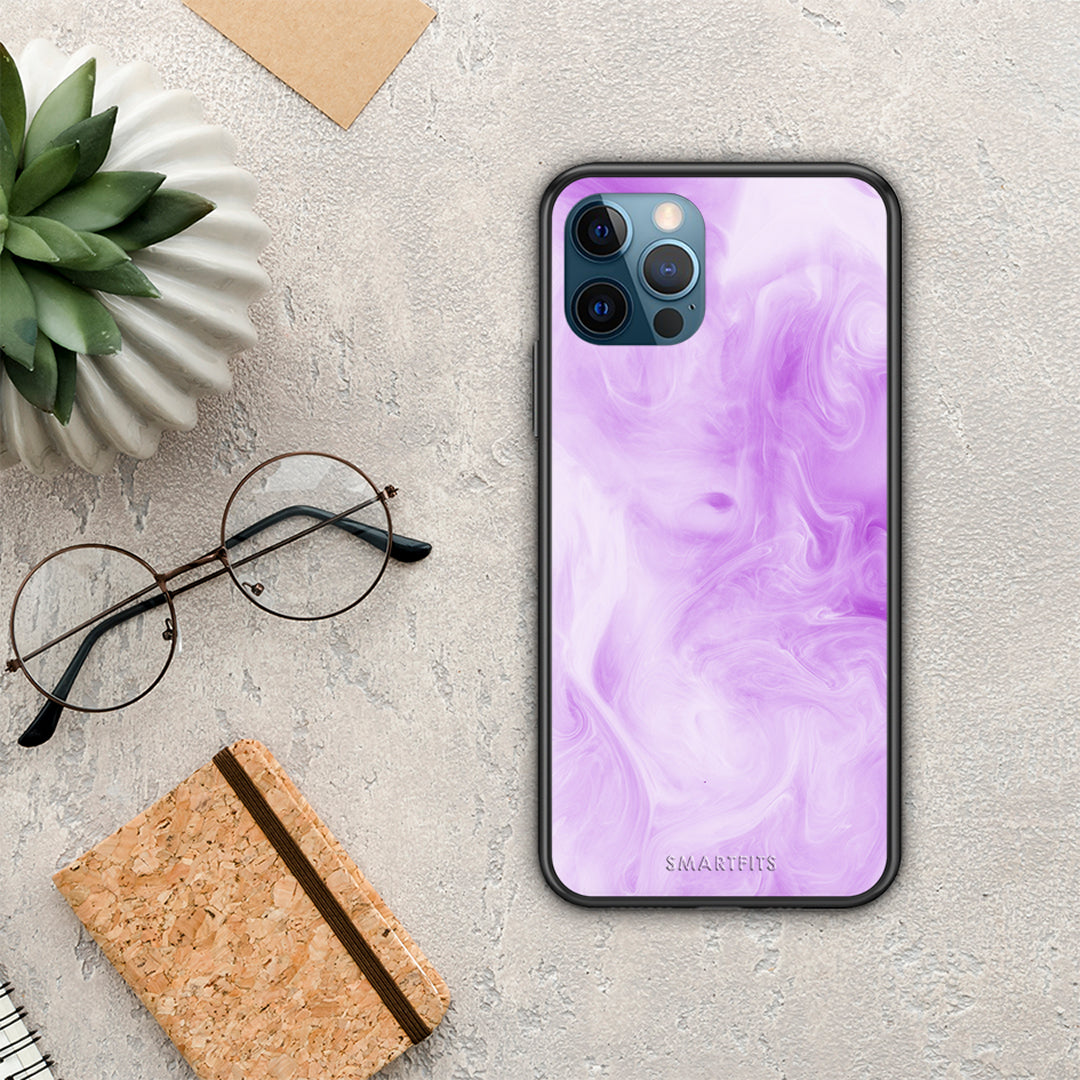Watercolor Lavender - iPhone 12 Pro Max case